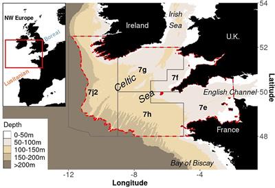 The Celtic Sea Through Time and Space: Ecosystem Modeling to Unravel Fishing and Climate Change Impacts on Food-Web Structure and Dynamics